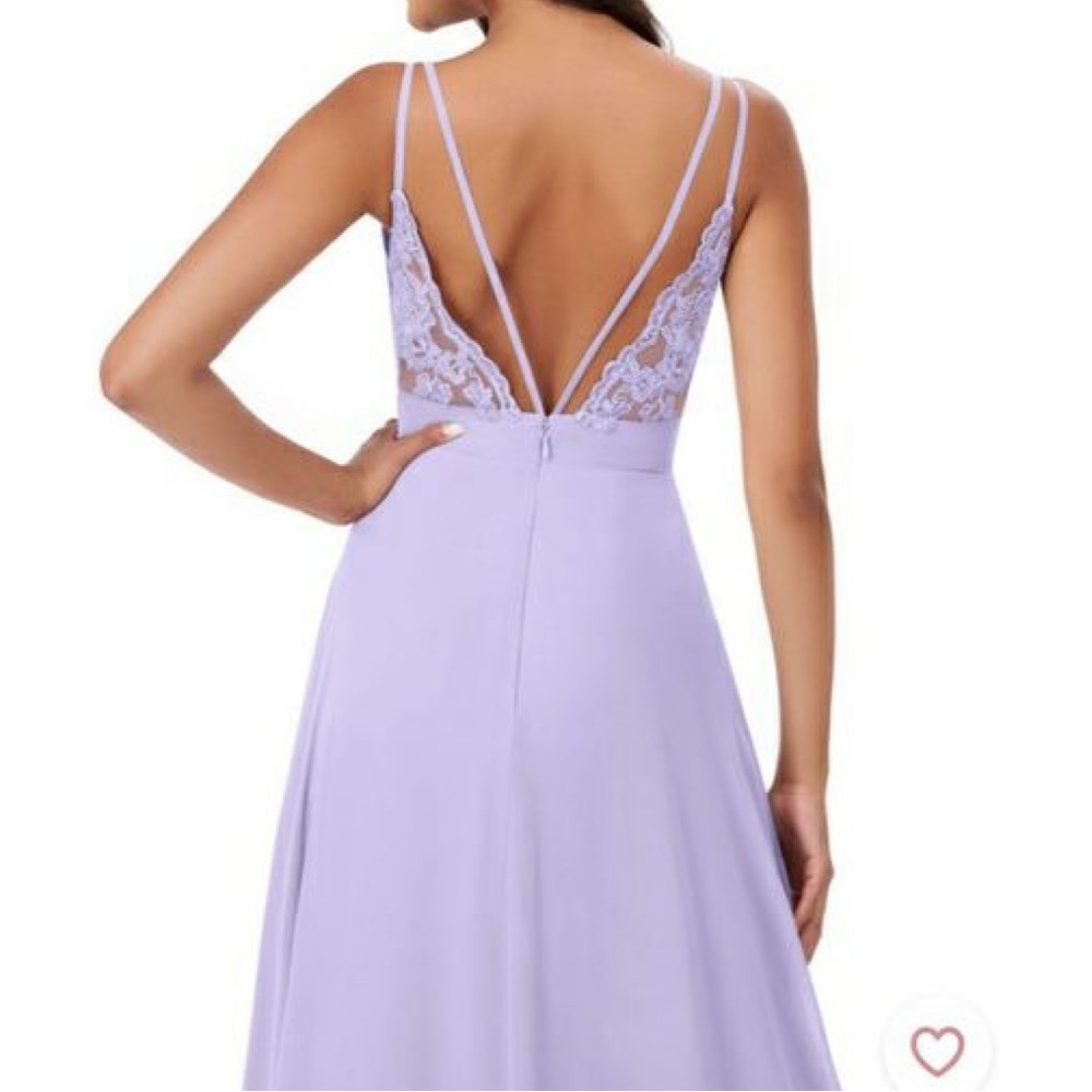 Azazie - bridesmaids dress - Thana- Lilac